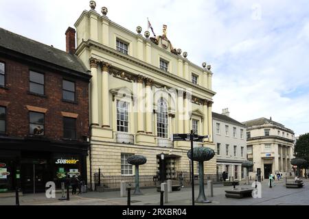 The Mansion House dans la ville de Doncaster, South Yorkshire, Angleterre, Royaume-Uni Banque D'Images