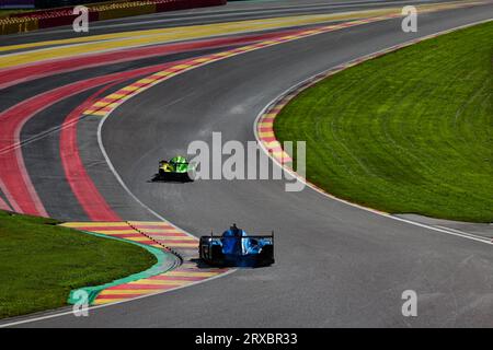 Stavelot, Belgique. 24 septembre 2023. Lors des 4 heures de Spa-Francorchamps 2023, 4e manche des European le Mans Series 2023 sur le circuit de Spa-Francorchamps du 22 au 24 septembre 2023 à Stavelot, Belgique - photo Florent Gooden/DPPI crédit : DPPI Media/Alamy Live News Banque D'Images