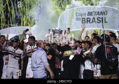 Sao Paulo, Brésil. 24 septembre 2023. SP - SAO PAULO - 09/24/2023 - COUPE DU BRÉSIL 2023 FINALE, SAO PAULO Copa do Brasil 2023. Photo : Ettore Chiereguini/AGIF crédit : AGIF/Alamy Live News Banque D'Images