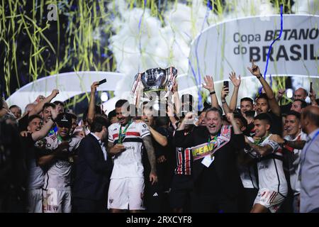 Sao Paulo, Brésil. 24 septembre 2023. SP - SAO PAULO - 09/24/2023 - COUPE DU BRÉSIL 2023 FINALE, SAO PAULO Copa do Brasil 2023. Photo : Ettore Chiereguini/AGIF crédit : AGIF/Alamy Live News Banque D'Images