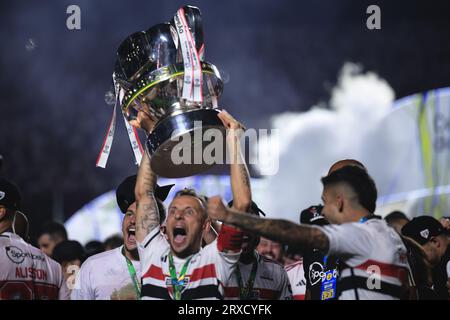 Sao Paulo, Brésil. 24 septembre 2023. SP - SAO PAULO - 09/24/2023 - COUPE DU BRÉSIL 2023 FINALE, SAO PAULO Copa do Brasil 2023. Photo : Ettore Chiereguini/AGIF crédit : AGIF/Alamy Live News Banque D'Images