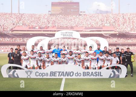 Sao Paulo, Brésil. 25 septembre 2023. SP - SAO PAULO - 09/24/2023 - FINALE DE LA COUPE DU BRÉSIL 2023, SAO PAULO crédit : AGIF/Alamy Live News Banque D'Images