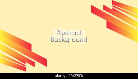 Fond abstrait créatif avec graphique abstrait pour la conception de fond de présentation. Design de présentation avec fond géométrique Absteact coloré Illustration de Vecteur