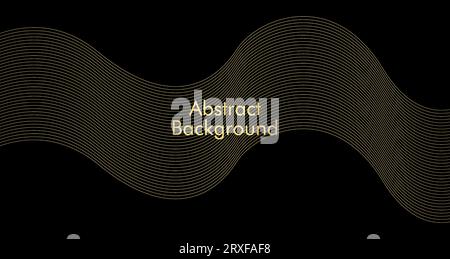 Fond abstrait créatif avec graphique abstrait pour la conception de fond de présentation. Design de présentation avec fond géométrique Absteact coloré Illustration de Vecteur
