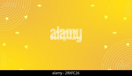 Fond abstrait créatif avec graphique abstrait pour la conception de fond de présentation. Design de présentation avec fond géométrique Absteact coloré Illustration de Vecteur