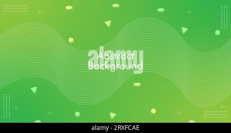 Fond abstrait créatif avec graphique abstrait pour la conception de fond de présentation. Design de présentation avec fond géométrique Absteact coloré Illustration de Vecteur