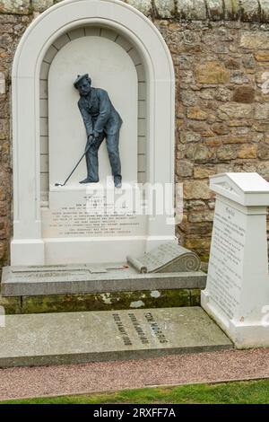 La tombe de Thomas Morris (20 avril 1851 – 25 décembre 1875), connu sous le nom de Tom Morris Junior, considéré comme l'un des pionniers du golf professionnel Banque D'Images