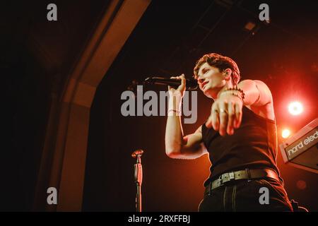 Berne, Suisse. 23e, septembre 2023. Le chanteur et compositeur britannique Henry Moodie donne un concert live au Bierhübeli à Berne. (Crédit photo : Gonzales photo - Tilman Jentzsch). Banque D'Images