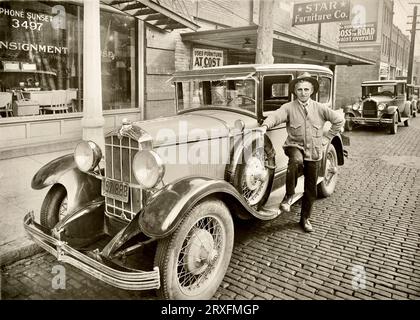 Durant Motors, durant car 1920s. Banque D'Images