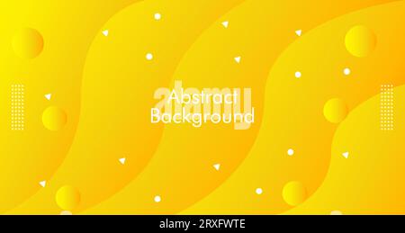 Fond abstrait créatif avec graphique abstrait pour la conception de fond de présentation. Design de présentation avec fond géométrique Absteact coloré Illustration de Vecteur