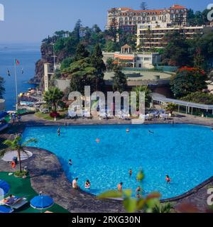 Hôtel Reid's à Funchal Madère, Portugal Banque D'Images