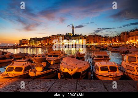 Rovinj Croatie Banque D'Images