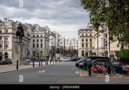 Waterloo place, Pall Mall Banque D'Images