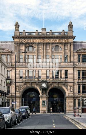 Liverpool Exchange Station ancienne gare de chemin de fer maintenant bureaux Banque D'Images