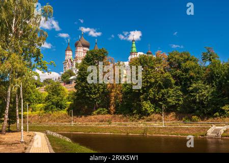 St. Monastère de Panteleimon à Kiev. Banque D'Images