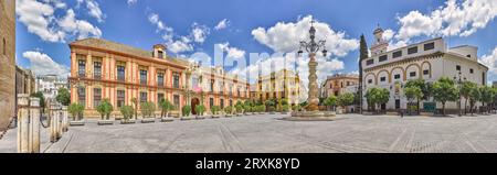 Palacio Arzobispal at Plaza de Virgen de los Reyes, Séville, Andalousie, Espagne Banque D'Images