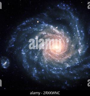 Composé de la galaxie spirale NGC 1232 Banque D'Images