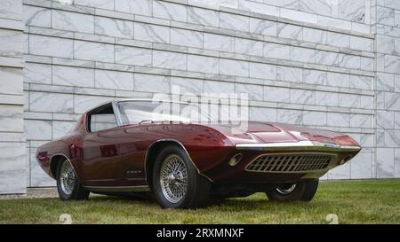 DETROIT, MI/USA - 23 SEPTEMBRE 2023 : une Ford (pas Mercury) Cougar II concept car 1963, Detroit Concours 'd Elegance. Banque D'Images