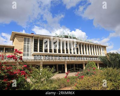 Dar es Salaam. 23 septembre 2023. Cette photo prise le 23 septembre 2023 montre la gare Dar es Salaam du chemin de fer Tanzanie-Zambie à Dar es Salaam, en Tanzanie. Crédit : Dong Jianghui/Xinhua/Alamy Live News Banque D'Images