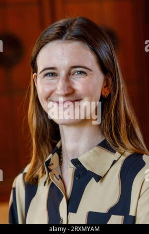 Westrey page, Kuratorin im Museum Kunstpalst NUR für REDAKTIONELLE VERWENDUNG *** Westrey page, conservateur au Museum Kunstpalst POUR USAGE ÉDITORIAL SEULEMENT. Crédit : Imago/Alamy Live News Banque D'Images