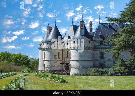 Domaine du château de Chaumont-sur-Loire, France Banque D'Images