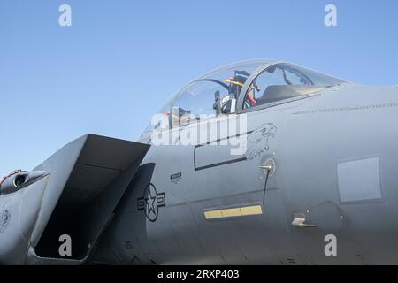 McDonnell Douglas F/A-18 Super Hornet, Berlin, Allemagne Banque D'Images