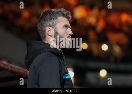 Bradford, Royaume-Uni. 26 septembre 2023. Michael Carrick, Manager de Middlesbrough, lors du match de la Bradford City AFC v Middlesbrough FC Carabao Cup, Round 3 à l'Université de Bradford Stadium, Bradford, Royaume-Uni, le 26 septembre 2023 Credit : Every second Media/Alamy Live News Banque D'Images