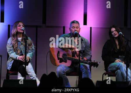 Liverpool, Royaume-Uni. 26 septembre. Don Amero, Jess Moskaluke et Five Roses se produisent dans le cadre de l'événement canadien apologétique au Music Room, Liverpool Philharmonic. Crédit : David Bronstein/Alamy Live News Banque D'Images