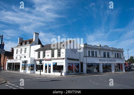 Magasin de meubles House of Reeves sur le coin Reeves à Croydon, au sud de Londres fondée en 1867 Banque D'Images