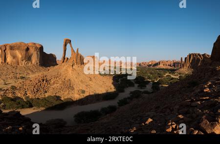 L'incroyable désert d'Ennedi, le Tchad, l'Afrique Banque D'Images
