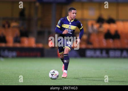 Bradford, Royaume-Uni le 26 septembre 2023 l'attaquant Samuel Silvera (18) lors de la Bradford City AFC contre Middlesbrough FC Carabao Cup, Round 3 match à l'Université de Bradford Stadium, Bradford, Royaume-Uni le 26 septembre 2023 Banque D'Images