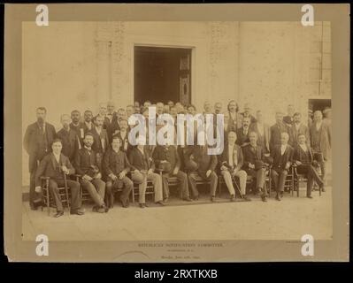 Republican notification Committee, Washington, D.C., lundi 20 juin, 1892 1892 Banque D'Images