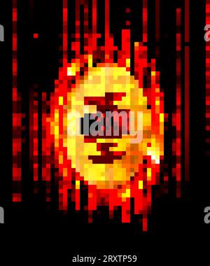 Bannière lumineuse rétro ovale avec ampoules sur le contour. Illustration vectorielle. Peut être utilisé pour la publicité promotionnelle. Illustration de Vecteur