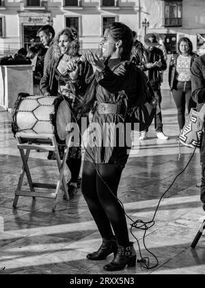 Chanteur colombien de musique traditionnelle. Tunja, Boyacá, Colombie, Amérique du Sud. Banque D'Images