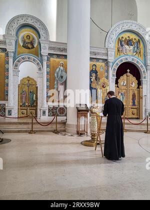 Cathédrale, Sainte-Trinité Banque D'Images