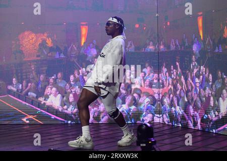 FORT LAUDERDALE, FL - 26 SEPTEMBRE : tobi lou joue lors du Perish Blue Tour au Revolution Live le 26 septembre 2023 à fort Lauderdale, Floride. Crédit : mpi04/MediaPunch crédit : MediaPunch Inc/Alamy Live News Banque D'Images