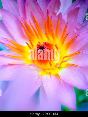 Nénuphar (Nymphaea) Banque D'Images