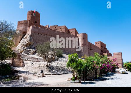 Fort de Nakhal à Nakhal, Oman Banque D'Images