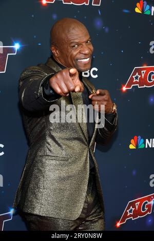 PASADENA, CA - 27 SEPTEMBRE : Terry Crews au America's Got Talent Season 18 Live Show à l'hôtel Dena à Pasadena, Californie le 27 septembre 2023. Crédit : Faye Sadou/MediaPunch Banque D'Images