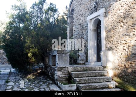 Grèce, Athènes, monastère de Penteli (partie 1) Banque D'Images