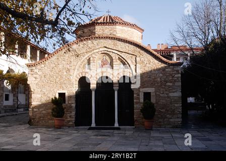 Grèce, Athènes, monastère de Penteli (partie 1) Banque D'Images