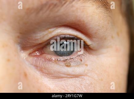 Charmante femme et photo du visage Banque D'Images