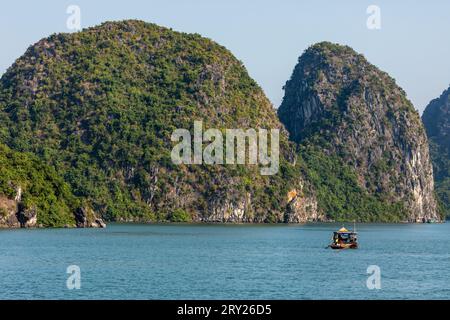 La baie de Ha long au Vietnam Banque D'Images