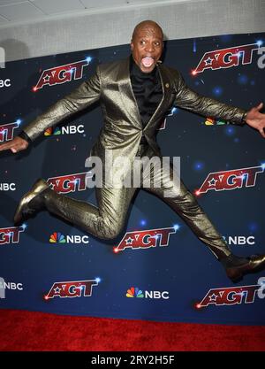 Pasadena, États-Unis. 27 septembre 2023. Terry Crews dans les coulisses de "America's Got Talent" saison 18 Live Show Red Carpet finale le 27 septembre 2023 à l'Hôtel Dena à Pasadena, Californie. © Majil/AFF-USA.com crédit : AFF/Alamy Live News Banque D'Images