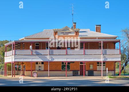 Yealering Hotel, un pub de campagne australien dans la ville de Yealering dans la région de Wheatbelt en Australie occidentale. Banque D'Images