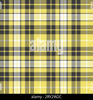 Ensemble de deux motifs sans couture à carreaux tartan. Même forme mais palette de couleurs différente. Style écossais, bûcheron et hipster. Illustration de Vecteur