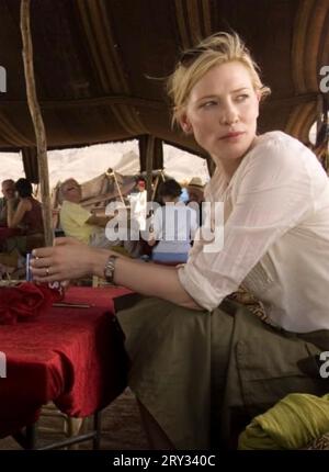 Film BABEL 2006 Paramount Vantage avec Cate Blanchett Banque D'Images