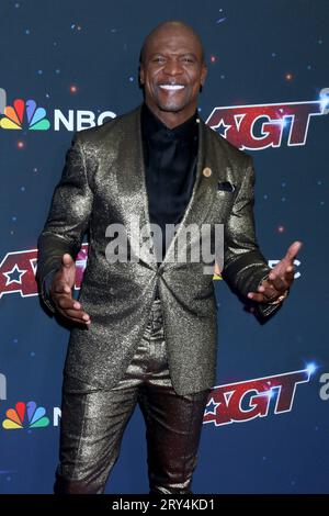 Pasadena, États-Unis. 27 septembre 2023. LOS ANGELES - SEP 27 : Terry Crews à l'America's Got Talent Season 18 finale Résultats Red Carpet à l'Hôtel Dena le 27 septembre 2023 à Pasadena, CA (photo de Katrina Jordan/Sipa USA) crédit : SIPA USA/Alamy Live News Banque D'Images