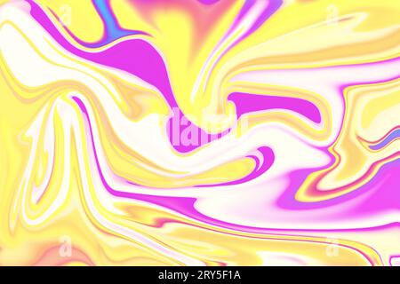 fond de peinture abstrait de texture marbrante fluide créative Banque D'Images