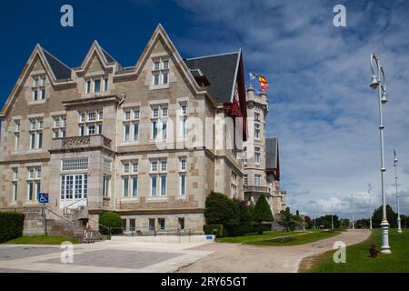 Palais royal de la Magdalena à Santander. Espagne Banque D'Images